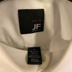 Men’s J. Ferrar Slim Fit White Dress Shirt